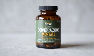 Flacone di integratore per la Concentrazione Mentale per uomo