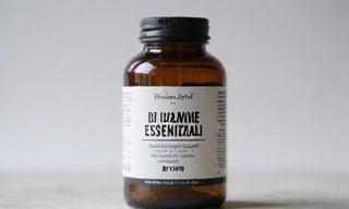 Flacone di Complesso di Vitamine Essenziali per uomo